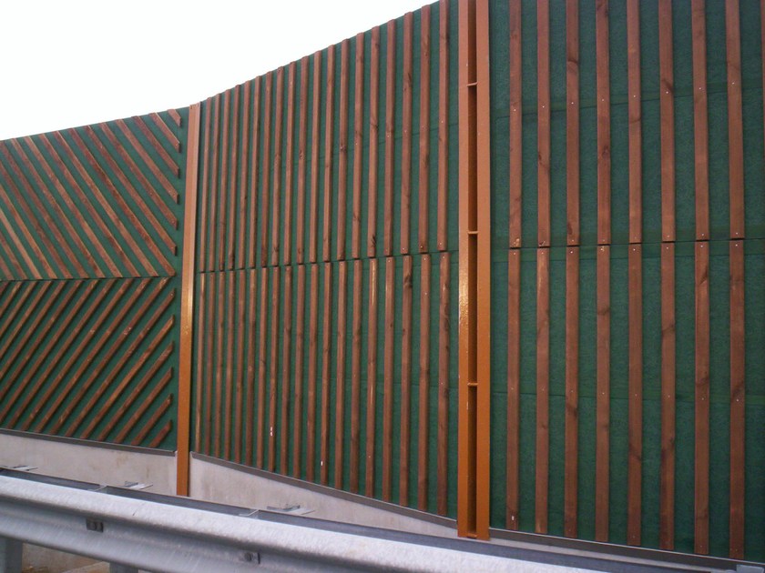 Kit cloture antibruit  Osb3, Mur acoustique, Design de clôture