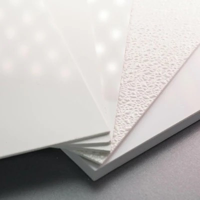 Plaque plexi blanc opaque brillant sur mesure (extrudé) 3mm