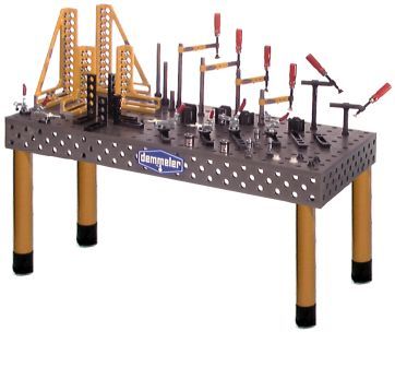 Réalisation d'une table de bridage pour la soudure