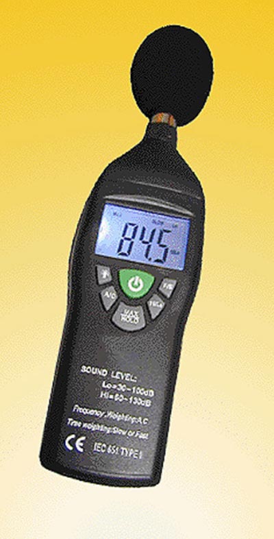 Dezibel - Appareil de mesure du niveau sonore portable - Appareil de mesure  du bruit numérique - Plage 30