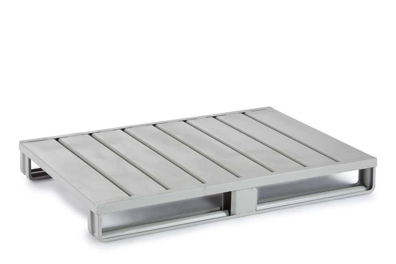 Palette acier à semelles Devis sur TechniContact Palette gerbable
