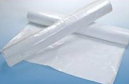 Housse plastique 50% recyclé transparente pour literie 50 microns