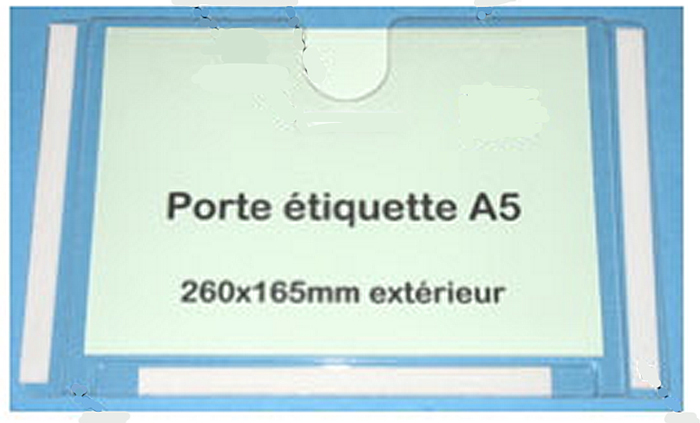 100 Porte-Étiquettes Autocollants Transparents 11x3 Cm – Étiquettes Adhésives Pour Étagères, Boîtes, Tiroirs, Classeurs – Ultra Résistants Et Faciles à Changer