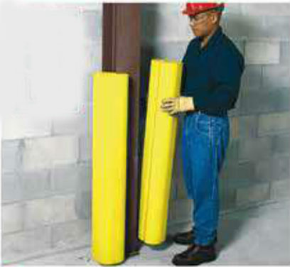 Poteau de protection anti-chocs - Poteau de protection pour pilier,  machines, mur, porte