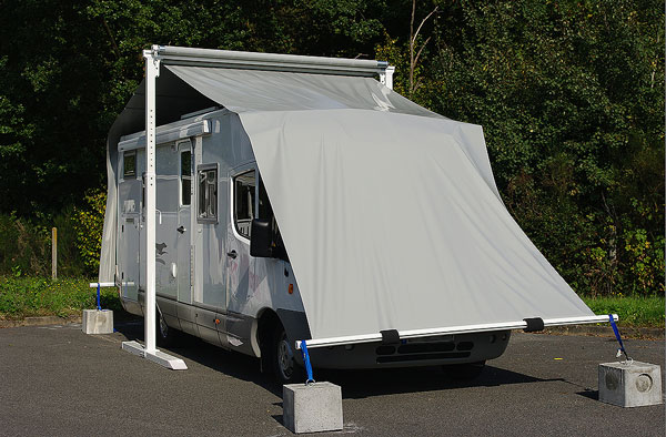 Abri pour camping car sans permis : Devis sur Techni-Contact - Abri de