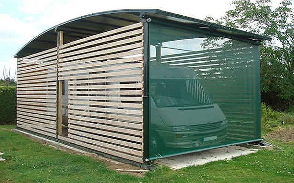 Abri pour camping car sans permis : Devis sur Techni-Contact - Abri de