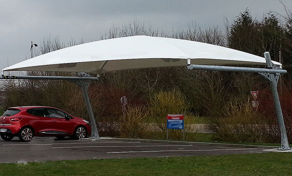 Abris Carport pour voitures ou piétons - Auvents Polo