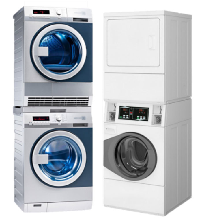 Colonnes de lavage-séchage : Devis sur Techni-Contact - Colonnes de lavage  et séchage linge