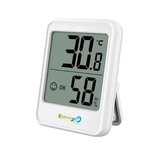 Thermomètre hygromètre digital intérieur : Commandez sur Techni-Contact -  Thermomètre pour bureau