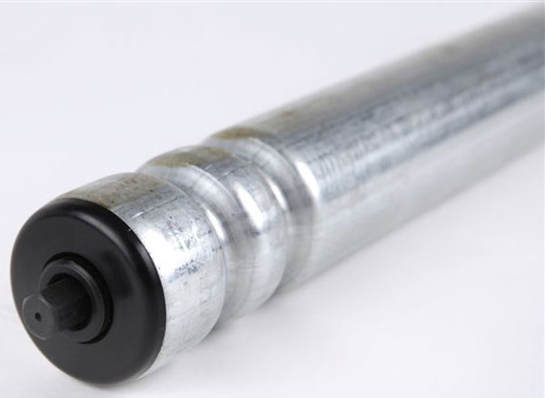 Lot De 8 Rouleaux Convoyeurs En Acier Galvanisé - Dimensions 1,9" X 27,5" BF - Essieu Hexagonal 7/16