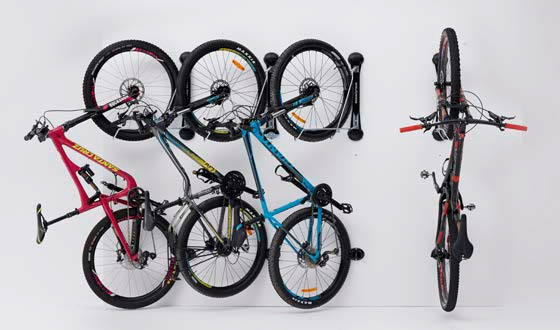 Support vélo suspendu : Devis sur Techni-Contact - Support vélo mural 6  places