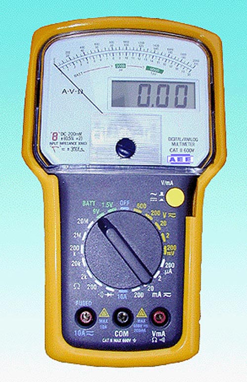 electricité-magnétisme-Les appareils de mesures – multimètre