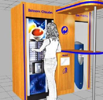 Dépot gratuit de distributeurs automatiques de boissons chaudes : Devis sur  Techni-Contact - Distributeur de boissons 650 gobelets