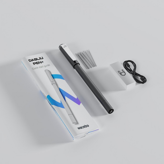 Caneta Digital Huion PEN68 Com 2 Botões Laterais Programáveis 2048 Níveis Sensível À Pressão