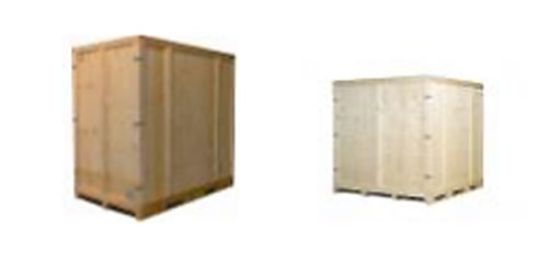Palette bois format container maritime