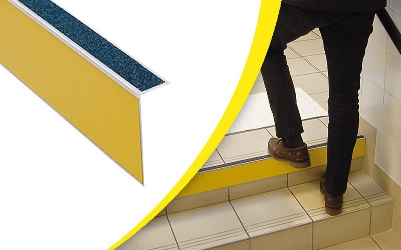 Couvercles de bord antidérapant bande d'escalier en PVC protection de bord  de sécurité