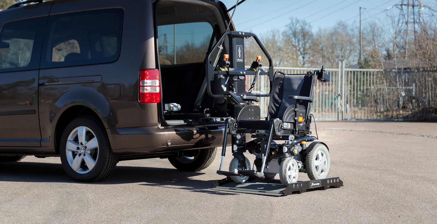 Hayon élévateur pour fauteuil roulant : Devis sur Techni-Contact -  Plateforme élévatrice PMR