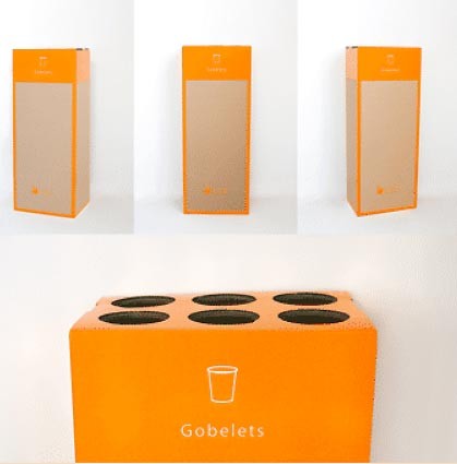 Creative Water porte-gobelet à eau ménage casier de rangement de