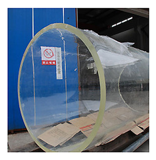 plexiglass Barre ronde acrylique Ø 40 mm longeur 500 mm transparente 