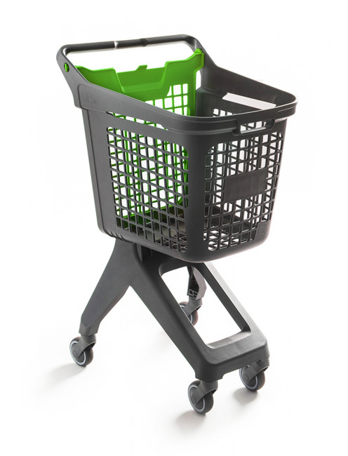 Chariot caddie de magasin : Devis sur Techni-Contact - Chariot libre  service supermarchés