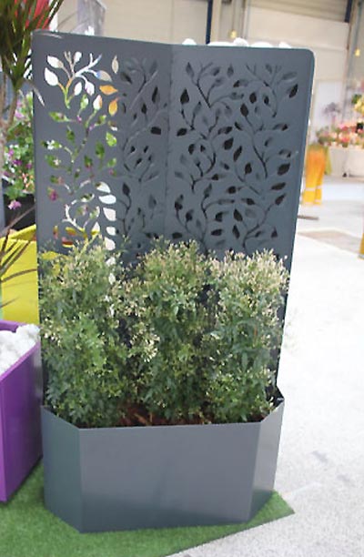 Jardinière haute aluminium design : Devis sur Techni-Contact - Bac a fleur