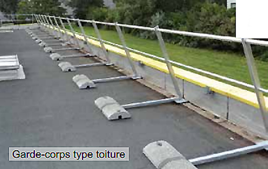 Kit De Garde Corps Autoportant Solutions De Securite Protection Contre Les Chutes Equipement De Protection Individuelle Des Conseils D Experts