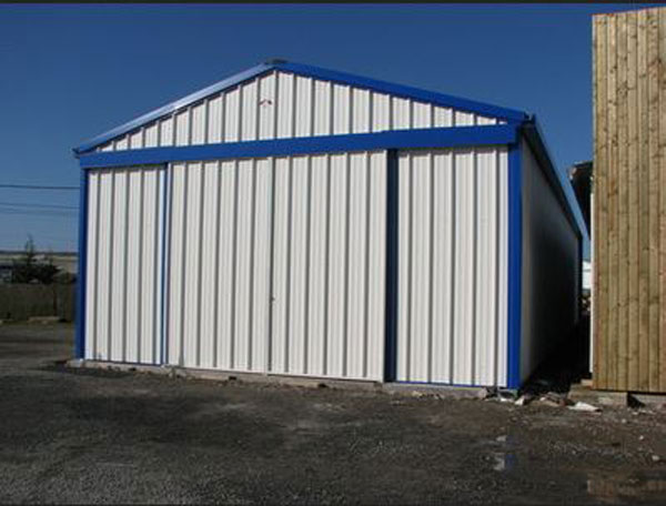 Double Jardin structure hangar de stockage plans matériel liste comprenait #60712 