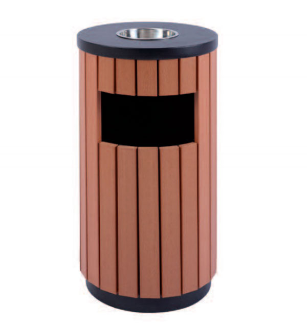 Cendrier poubelle collectif extérieur : Commandez sur Techni-Contact -  Corbeille cendrier