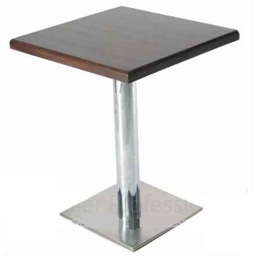 Plateau table en bois massif pour café Devis sur TechniContact