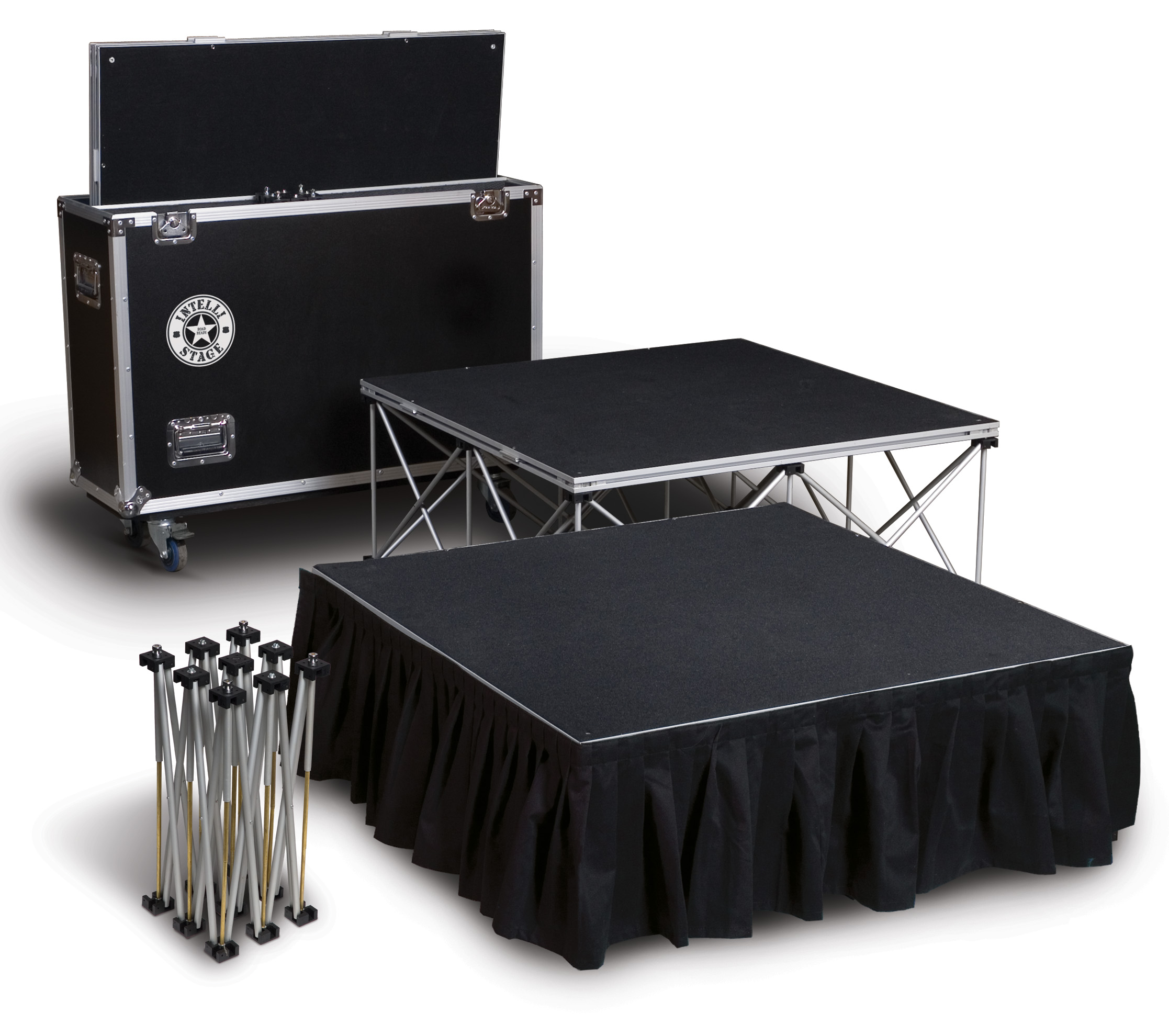 Marchepied pour Podium de Scène / hauteur 60cm - Podium et praticable de  scène - Accessoires podium