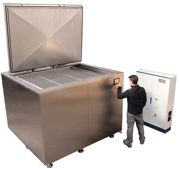 Machine nettoyage ultrasons pièces grandes dimensions : Devis sur  Techni-Contact - Bac à ultrasons