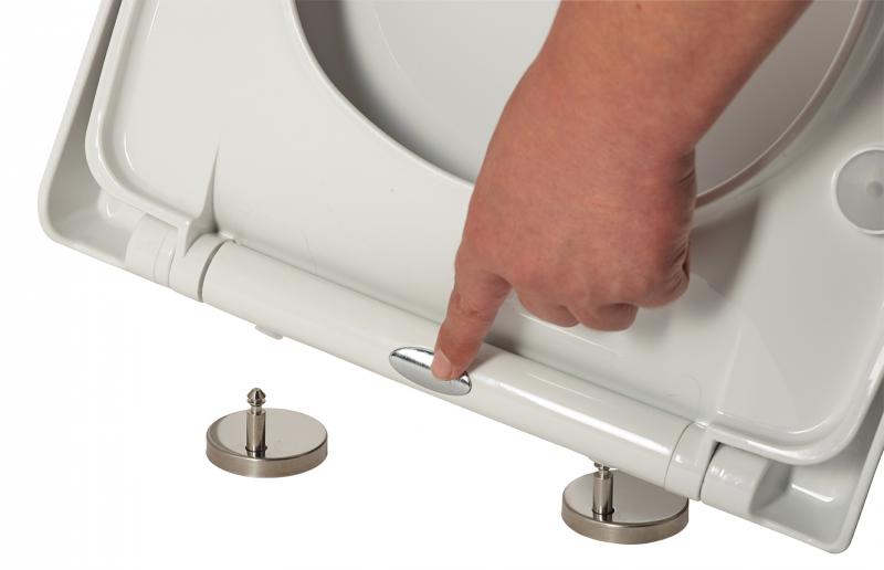 Abattant WC silencieux déclipsable : Commandez sur Techni-Contact -  Lunettes WC