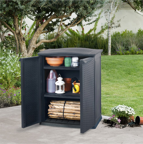 Armoire basse de jardin Commandez sur TechniContact Meuble bas de