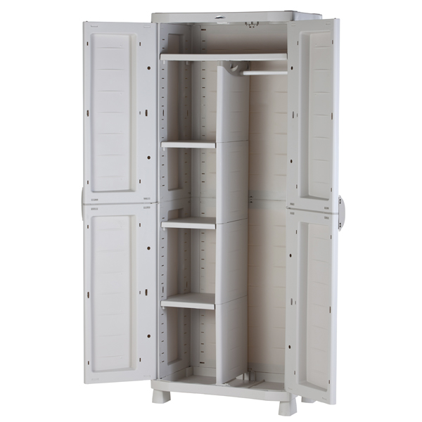 Armoire vestiaire en résine polypropylène Commandez sur Techni