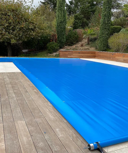 Bache hivernage couverture protection piscine hors sol 8,00 x 4,90 m