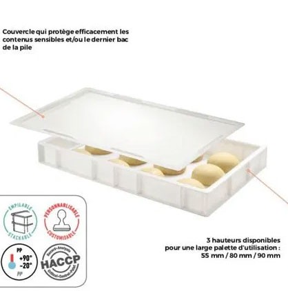 Boîte De Stockage Pour Pâte à Pizza, Qualité Supérieure | Omniflamme