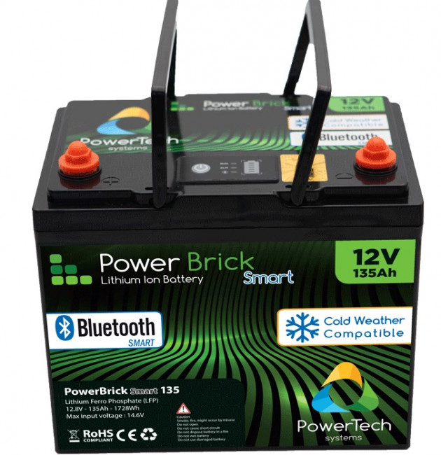 Batterie Lithium 12V/150Ah - PowerBrick+ (BMS intégré)