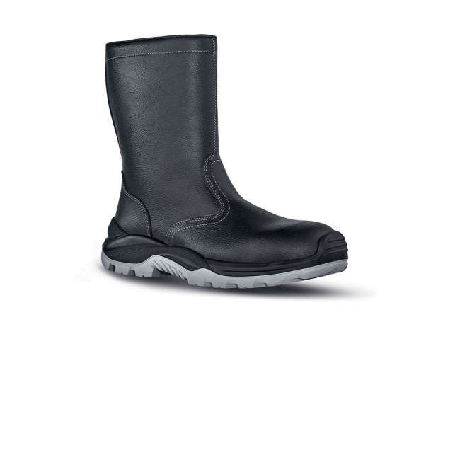 Bottes De Travail S3 SAFETOE M-8025NB - Cuir Imperméable, Embout Composite 200J, Semelle Antidérapante SR