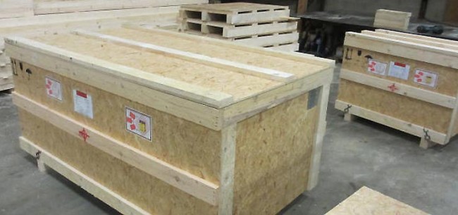 Emballages bois en contreplaqué personnalisé : Devis sur Techni-Contact -  Emballages en bois