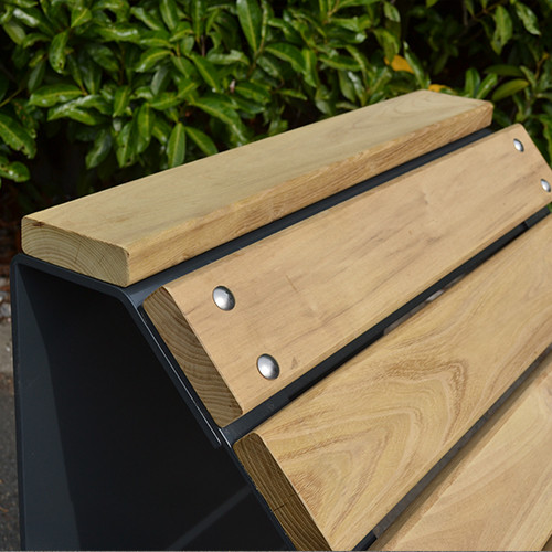 chaise longue bois acier Devis sur TechniContact Chaise longue