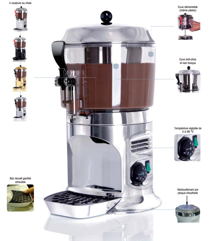 Chocolatière électrique professionnelle : Commandez sur Techni-Contact -  Machine pour boissons chaudes