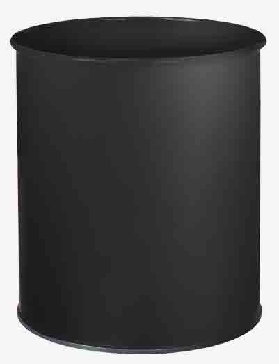 Poubelle De Bureau Bremermann 13 L – Design Ouvert Avec Sac Caché – Noir – Pratique Et Stylée