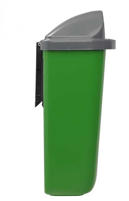 Poubelle 50 litres : Commandez sur Techni-Contact - Poubelle d'extérieur  plastique - 50 L