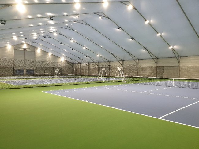 Eclairage Led court de Tennis : Devis sur Techni-Contact - Eclairage sportif