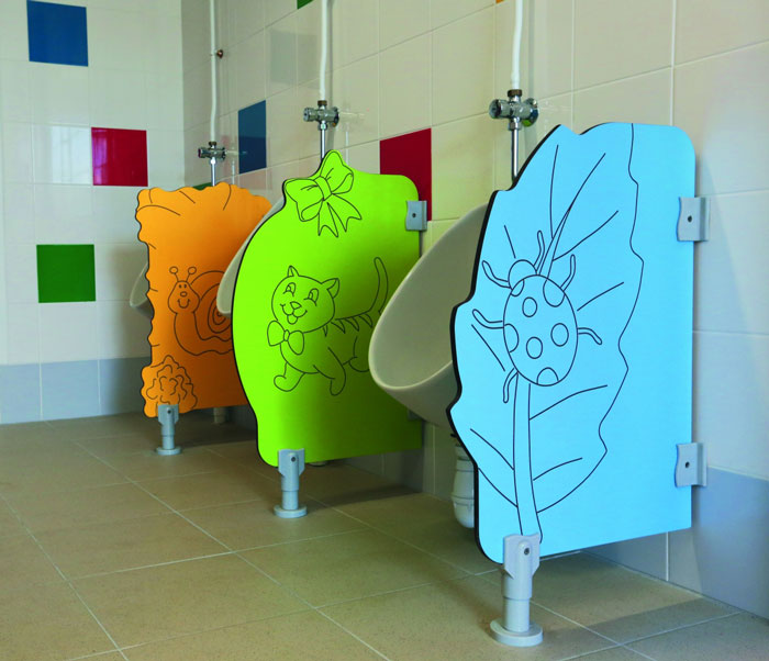 toilettes Paroi de séparation pour urinoir de WC cloison de séparation en verre ESG Variante B cloison de séparation pour bidet 