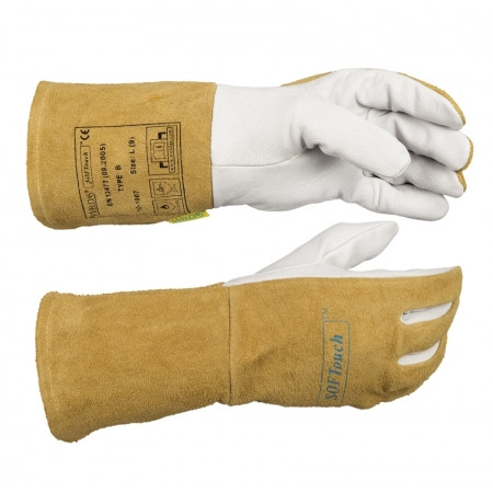 Gants De Soudage TIG Black Stallion 25D-BLK - Taille X-Large, Peau De Cerf Premium, Neufs