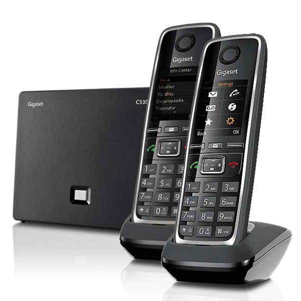 Gigaset C530 IP Duo - Telephone Sans Fil IP DECT : Devis sur Techni ...