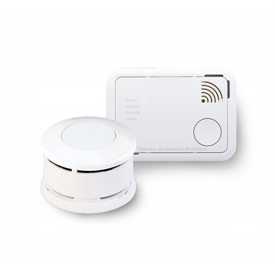Lot de détecteur de fumée et monoxyde de carbone Devis sur TechniContact Pack détecteur de