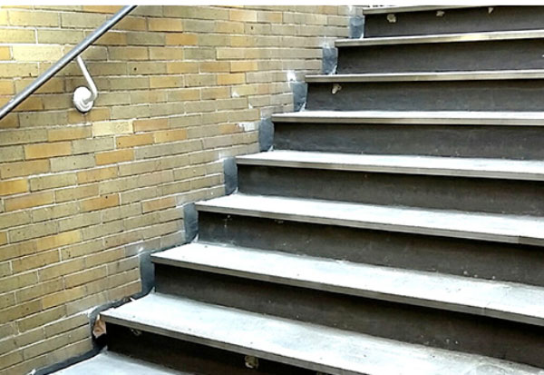 ZJIEX Protecteur De Bord D'escalier, Nez De Marche Profilé D'escalier en  Aluminium Argent/Or/Noir D'escalier-Protection Antidérapante Bandes De