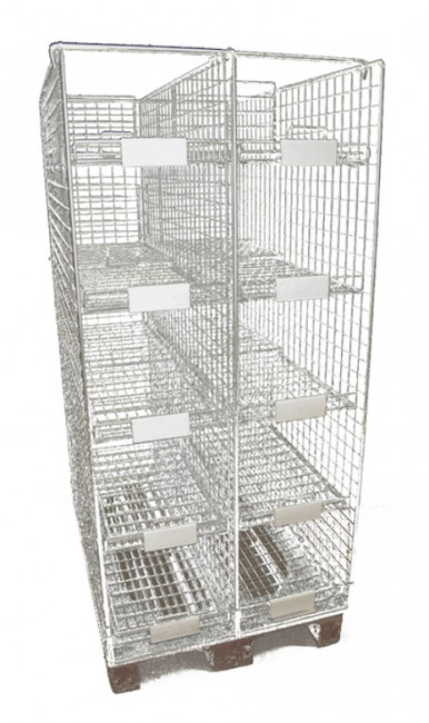 Rack de stockage avec étagères coulissantes : Devis sur Techni-Contact ...